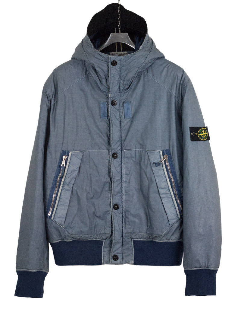 Stone island mussola hot sale gommata bomber jacket