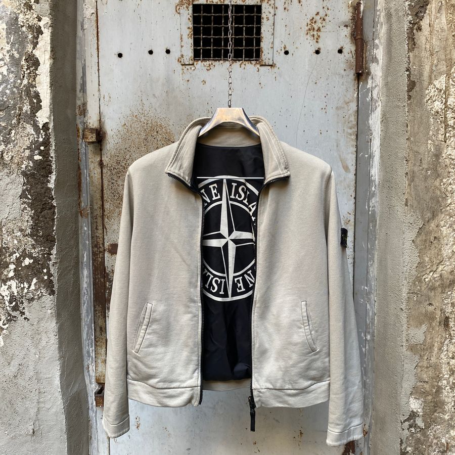 Stone island reversible outlet sweatshirt