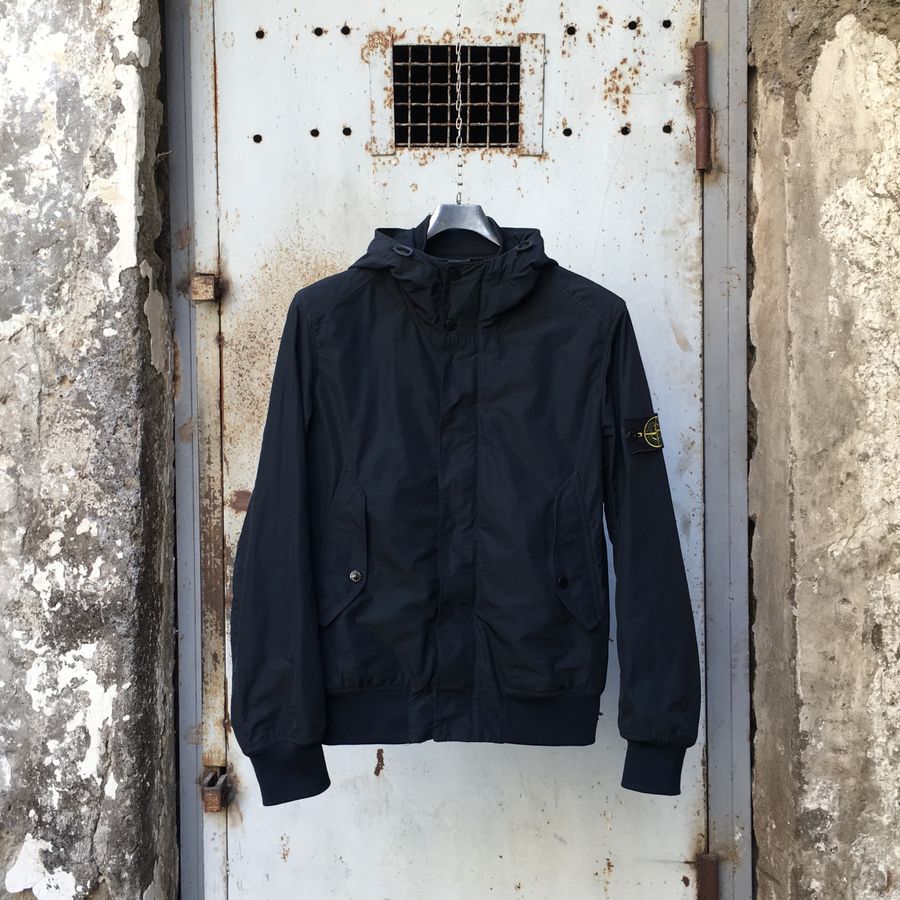 Stone island micro reps jacket outlet black